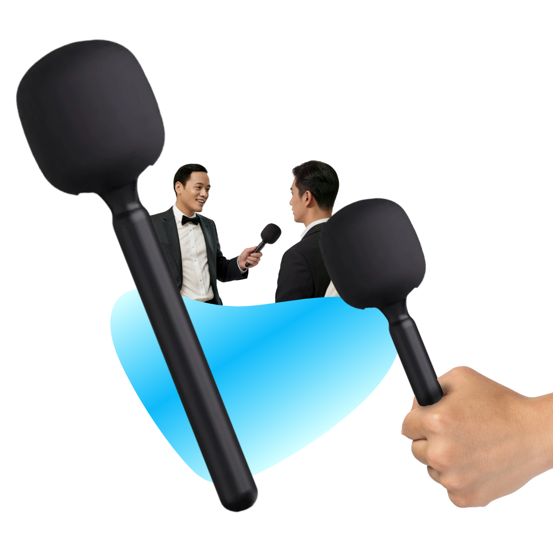 MicMaster Pro - Adaptador de Microfone para Entrevista