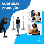 MobileStudio Light - A Iluminação Dupla e Ajustável para Criadores e Profissionais
