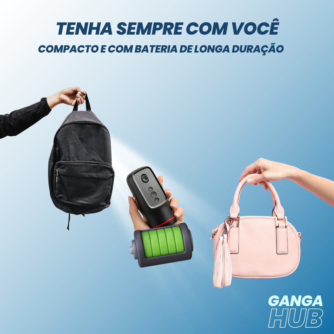 Suporte Tripé Inteligente 360° Rastreamento Facial Sem App