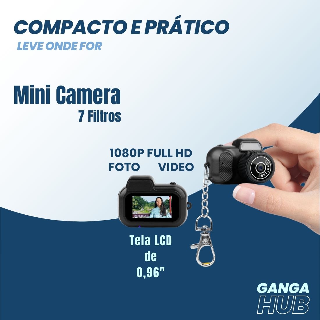 PixelMini 1080 - Uma micro câmera para grandes momentos