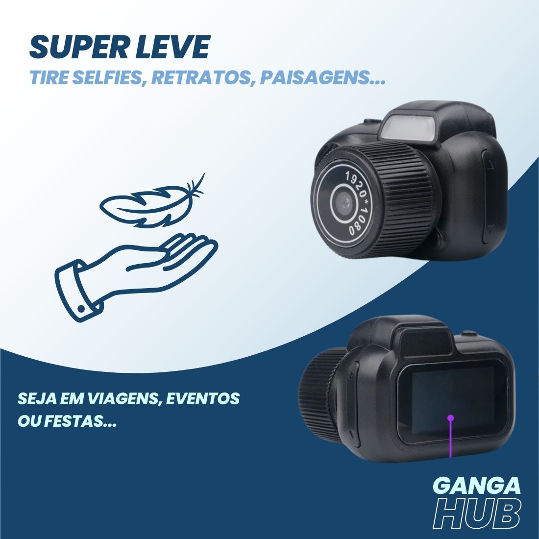 PixelMini 1080 - Uma micro câmera para grandes momentos