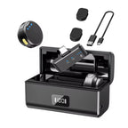 ProMic X - Microfone de Lapela Tecnologia 2.4G para iPhone e Android com Cancelamento de Ruído