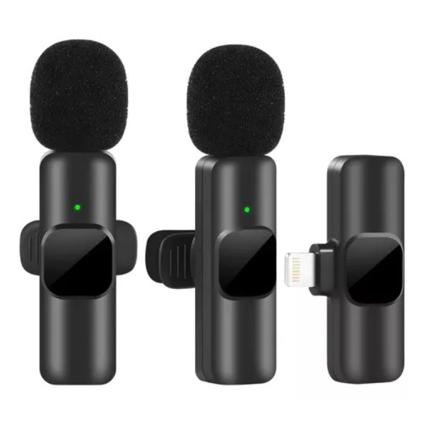 ProSound Mini Microfone de Lapela Sem Fio Ideal para iPhone, Android, Tipo-C e Lightning, microfone profissional para gravação de áudio de alta qualidade, live streams, entrevistas e vídeos. Compacto, portátil e com cancelamento de ruído para captar som nítido e claro em qualquer ambiente. Compatível com dispositivos móveis, como smartphones e tablets, com bateria recarregável e alcance de transmissão de até 20 metros. Perfeito para criadores de conteúdo e profissionais de áudio que precisam de mobilidade s