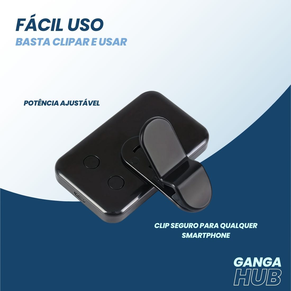 SelfieClip LED - Ilumine seu rosto com precisão e estilo em qualquer lugar