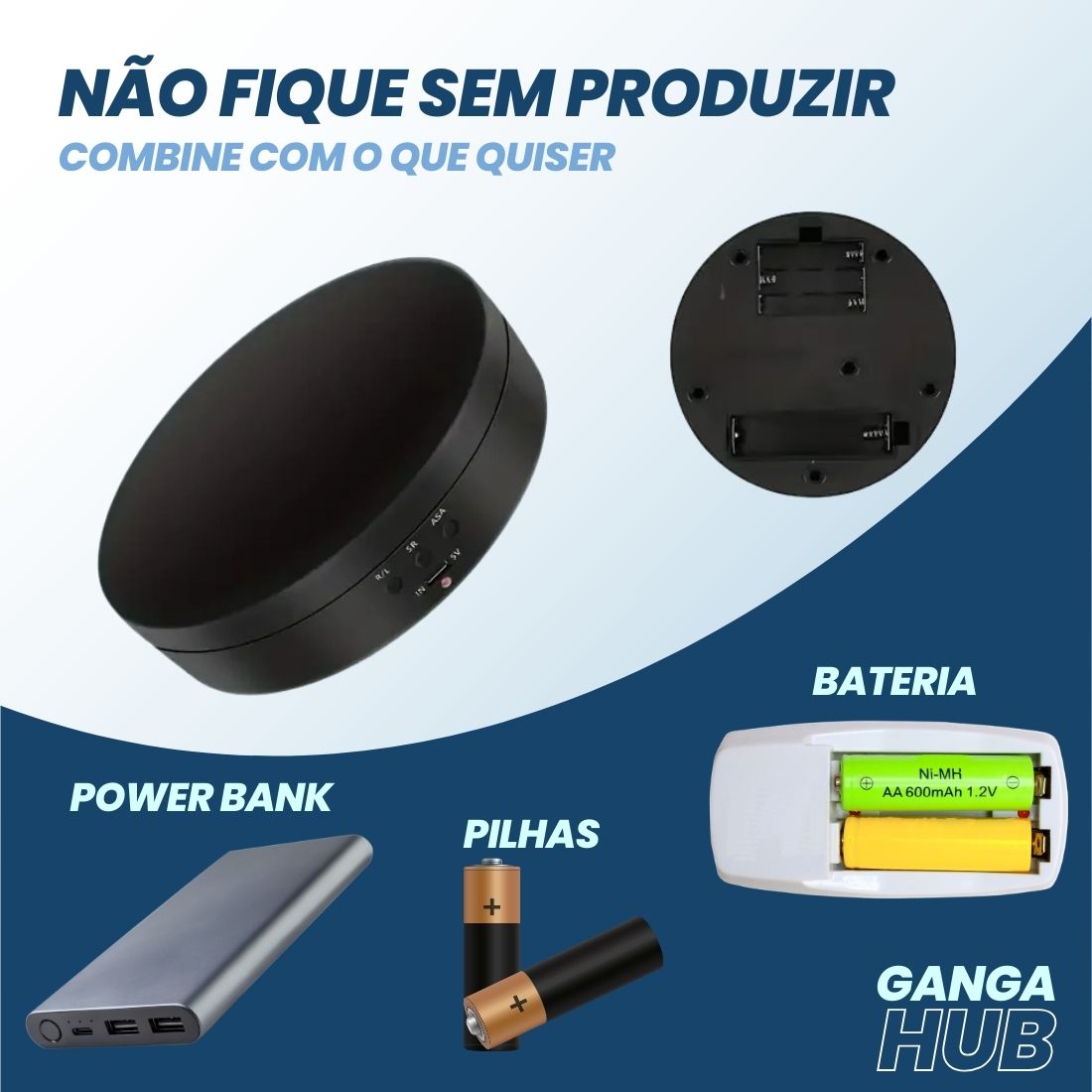 SpinView PRO - Expositor Giratório de produtos