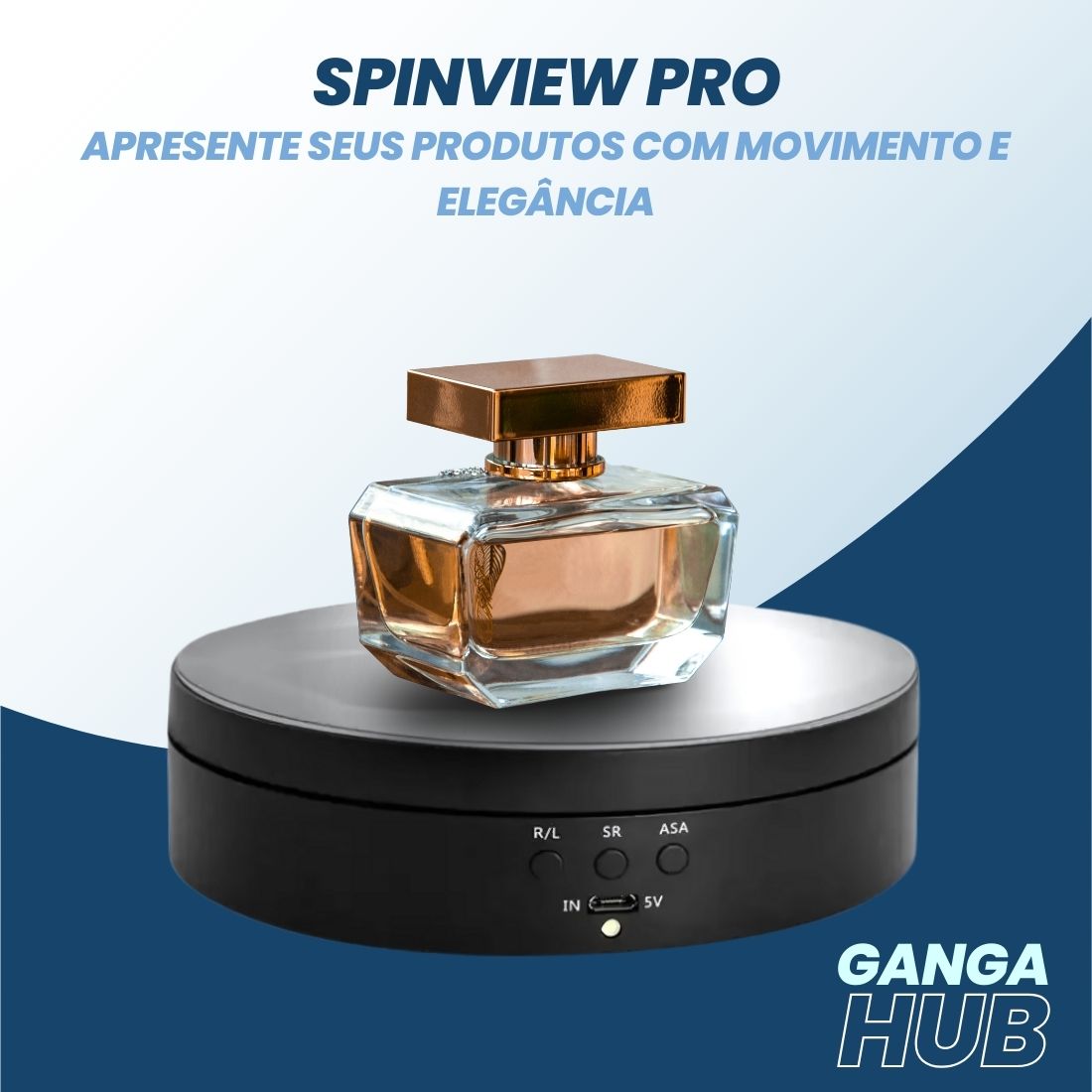 SpinView PRO - Expositor Giratório de produtos