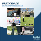 StanHub - Garrafa Térmica com Suporte Magnético para Celular