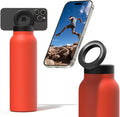 StanHub - Garrafa Térmica com Suporte Magnético para Celular