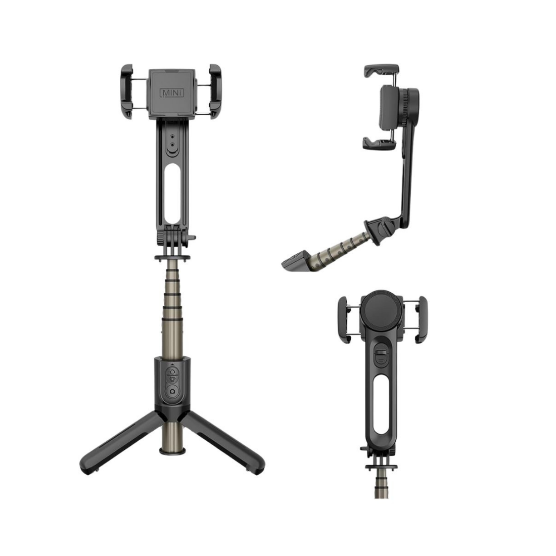 SteadyGim Pro - Gimbal Estabilizador Selfie Stick Bluetooth sem fio