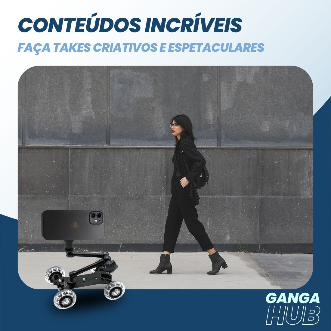 TrackView KIT - Seu vídeo com fluidez e ângulos perfeitos em toda direção