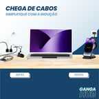 TriPower Dock - Carregue iPhone, AirPods e Apple Watch ao mesmo tempo