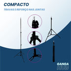 Aumente a qualidade e praticidade do seus videos com o Tripé Octa 360 Universal Versão Premium 1,70cm. Design flexível, controle Bluetooth universal, e estrutura robusta em alumínio para estabilidade superior. Ideal para criadores de conteúdo. Descubra mais!