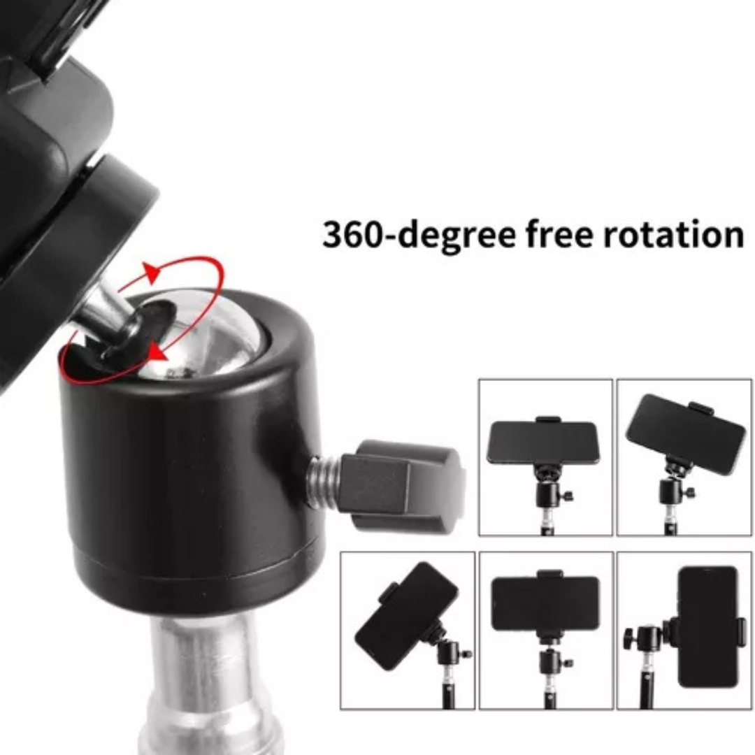 Aumente a qualidade e praticidade do seus videos com o Tripé Octa 360 Universal Versão Premium 1,70cm. Design flexível, controle Bluetooth universal, e estrutura robusta em alumínio para estabilidade superior. Ideal para criadores de conteúdo. Descubra mais!