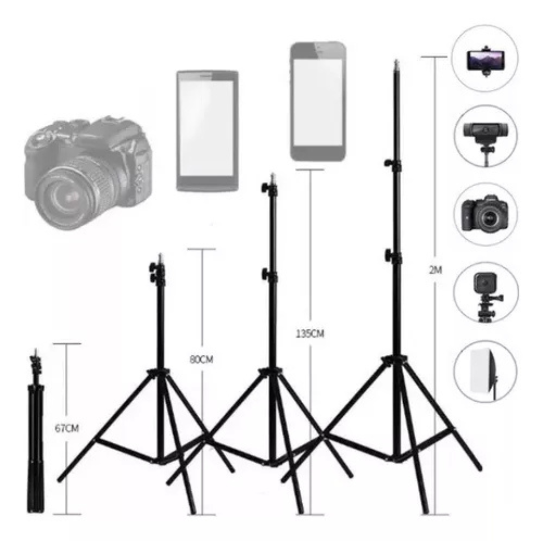 Aumente a qualidade e praticidade do seus videos com o Tripé Octa 360 Universal Versão Premium 1,70cm. Design flexível, controle Bluetooth universal, e estrutura robusta em alumínio para estabilidade superior. Ideal para criadores de conteúdo. Descubra mais!