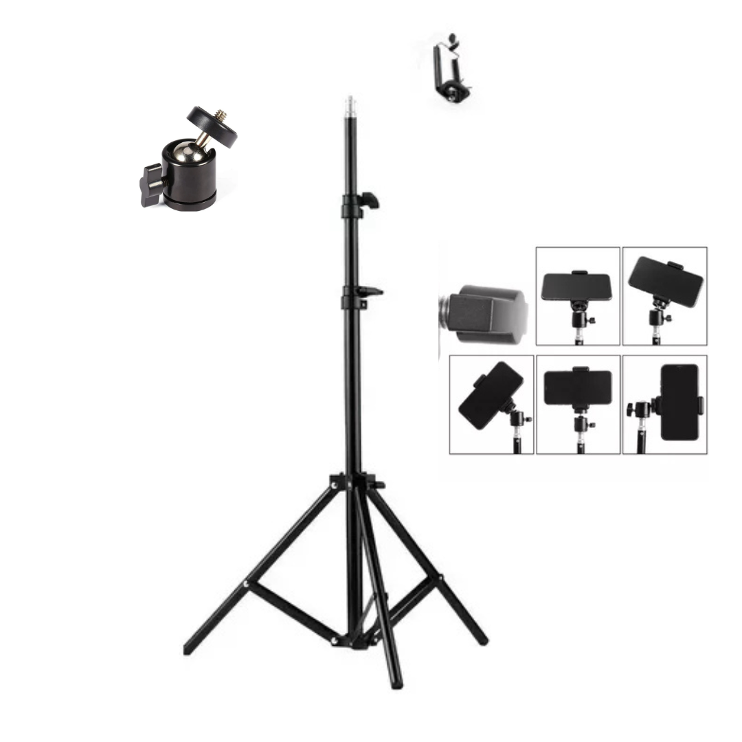 Aumente a qualidade e praticidade do seus videos com o Tripé Octa 360 Universal Versão Premium 1,70cm. Design flexível, controle Bluetooth universal, e estrutura robusta em alumínio para estabilidade superior. Ideal para criadores de conteúdo. Descubra mais!