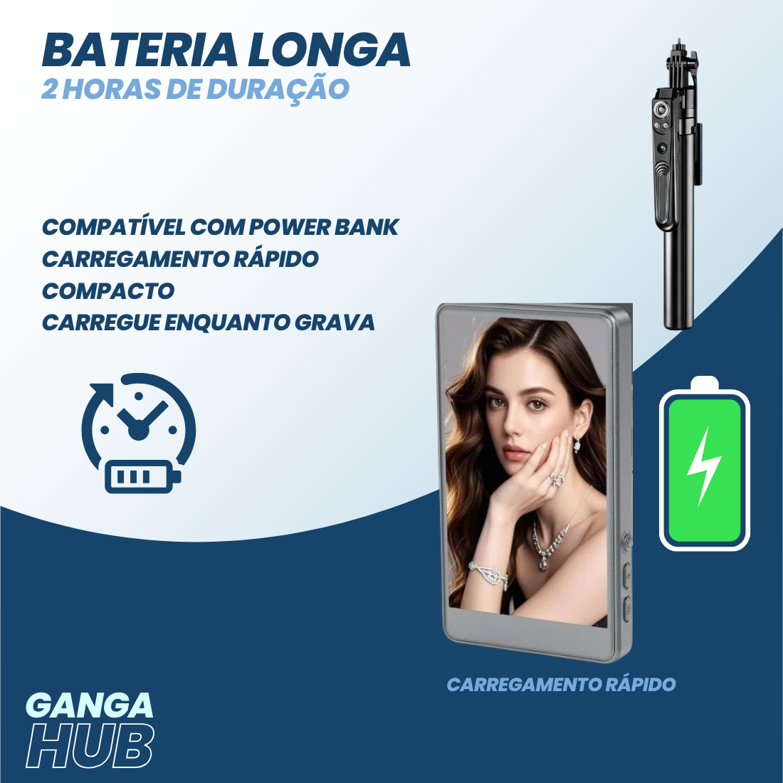 Kit Creator AI Pro - Seu Cameraman com Teleprompter.