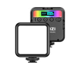 Ulanzi VL49 Full Color RGB LED - Painel de Luz Portátil e Compacto com Ajuste de HUE, Brilho e Temperatura de Cor para Fotografia e Videografia Profissional