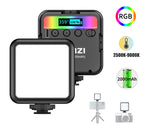 Ulanzi VL49 Full Color RGB LED - Painel de Luz Portátil e Compacto com Ajuste de HUE, Brilho e Temperatura de Cor para Fotografia e Videografia Profissional