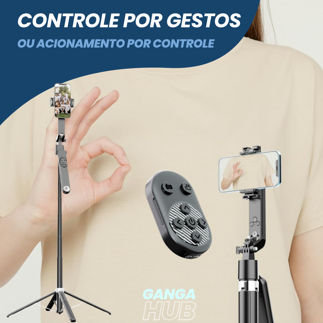 VLOG IA - Seu Cameraman Robô com 1,80m de Altura.