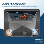 ViewGo Pro - Projetor em 4K com fluidez e qualidade onde estiver