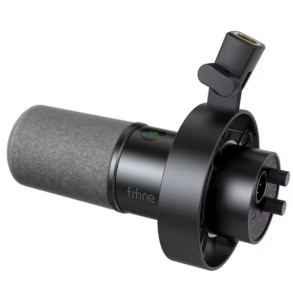 VocalPro K688W - Microfone USB/XLR Som limpo, profissional e pronto para qualquer estúdio