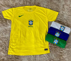 Camiseta De Time Brasil Torcedor Esportiva Dry Fit Cores