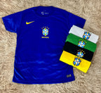 Camiseta De Time Brasil Torcedor Esportiva Dry Fit Cores