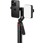 Bastão Selfie Tripé Suporte Duplo Creator Duo 180 para 2 Celulares Bluetooth com Controle Remoto e Bateria Recarregavel